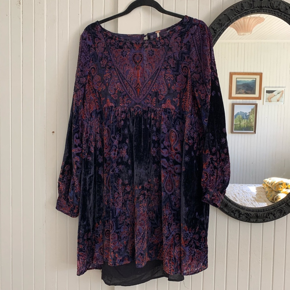 Funky Free People Dress- Like new!